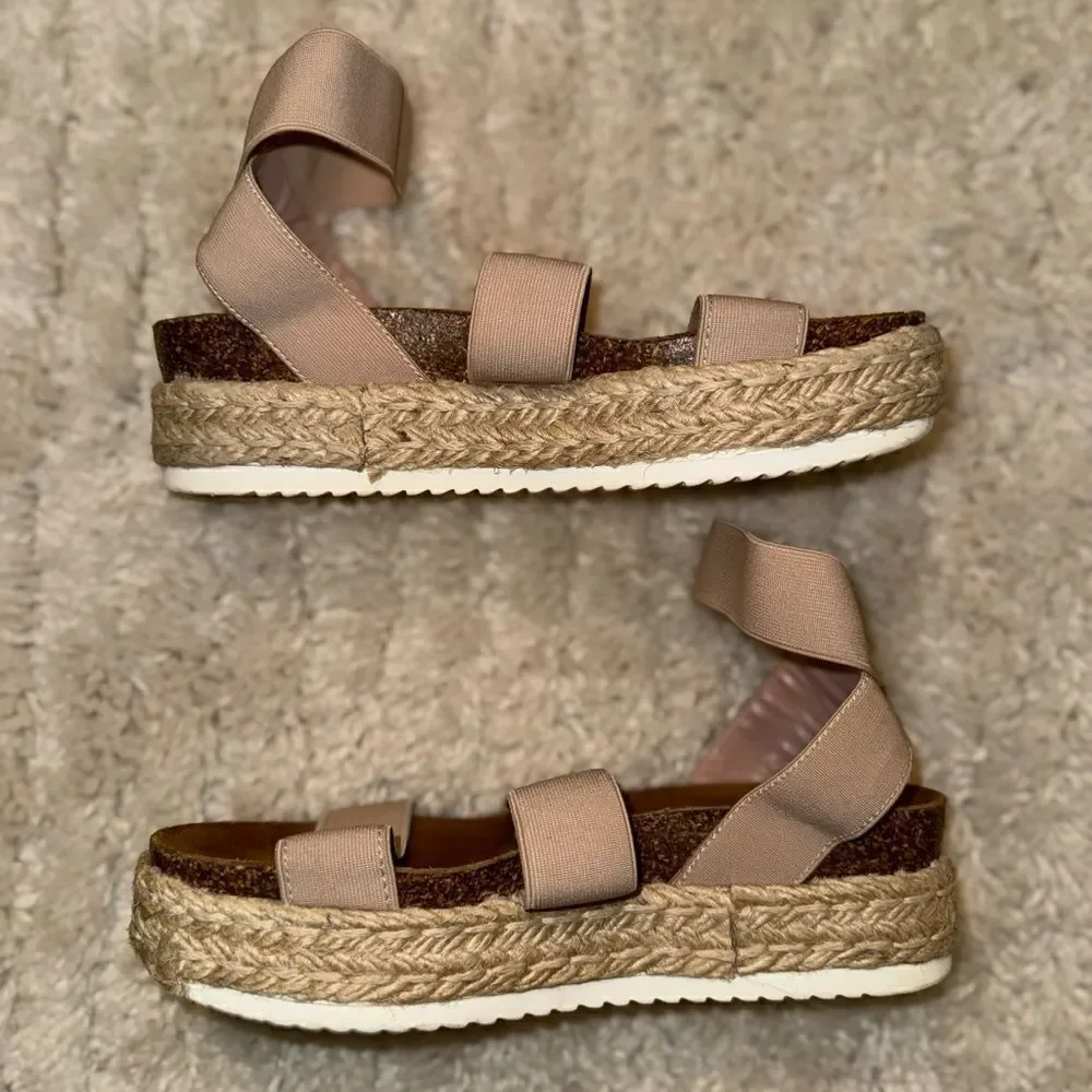 STEVE MADDEN Espadrille Platforms